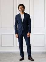 Abito uomo Gianni Lupo blu navy elegante