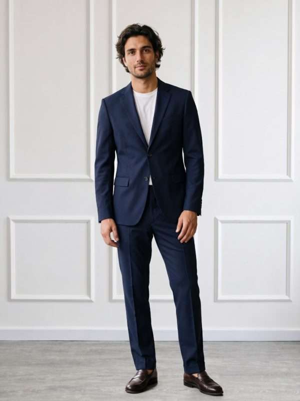 Abito uomo Gianni Lupo blu navy elegante