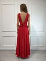Abito Elegante Donna Corallo Chiara Bruni - immagine 3