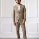 Abito uomo Gianni Lupo beige elegante