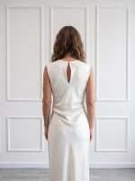 Retro abito lungo elegante donna Chiara Bruni