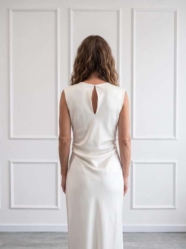 Retro abito lungo elegante donna Chiara Bruni